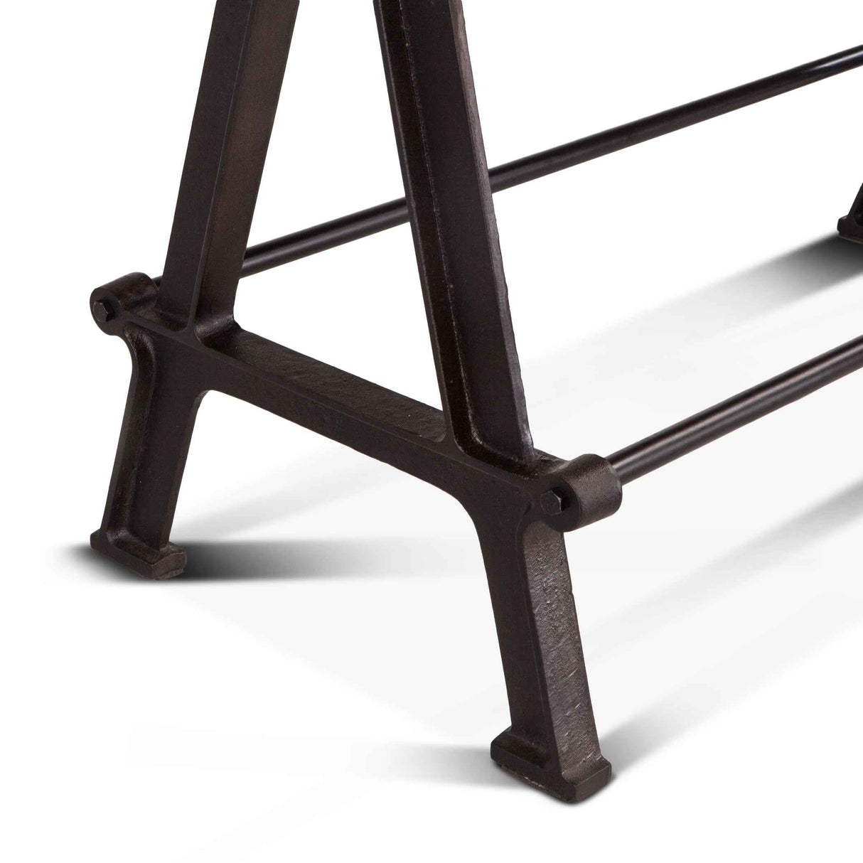 Industrial Loft 72" Gathering Table in Walnut by Home Trends & Design at Eve Furniture