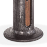 Industrial Loft 55" Wagon Wheel Round Dining Table by Home Trends & Design at Eve Furniture