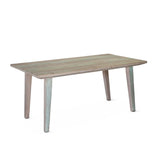Ibizia 66" Dining Table in Vintage Teal Reclaimed Wood by Home Trends & Design at Eve Furniture