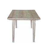 Ibizia 66" Dining Table in Vintage Teal Reclaimed Wood by Home Trends & Design at Eve Furniture