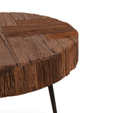 Jaipur 38" Round Coffee Table in Reclaimed Wood by Home Trends & Design at Eve Furniture