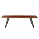 Kennedy 54" Bench in Walnut by Home Trends & Design at Eve Furniture