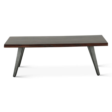 Kennedy 50" Coffee Table in Walnut by Home Trends & Design at Eve Furniture