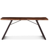 London Loft 68" Console Table in Walnut
