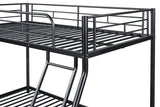 Panos Black Twin/Full Metal Bunkbed