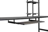 Tymon Black Twin Loft Bed