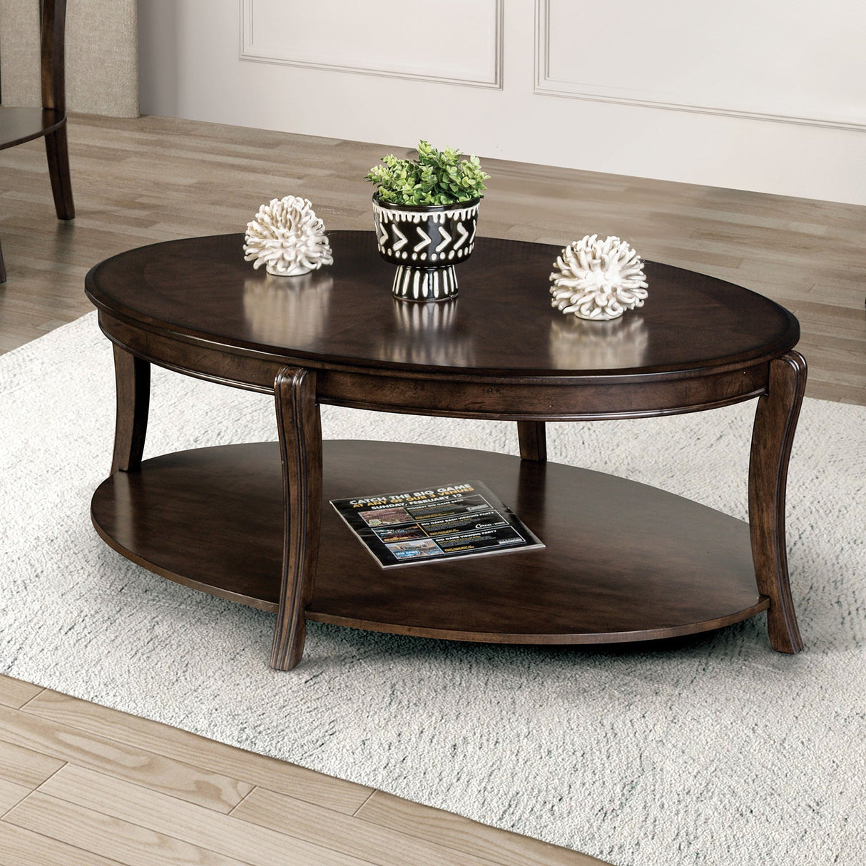 Orkdal Walnut Coffee Table