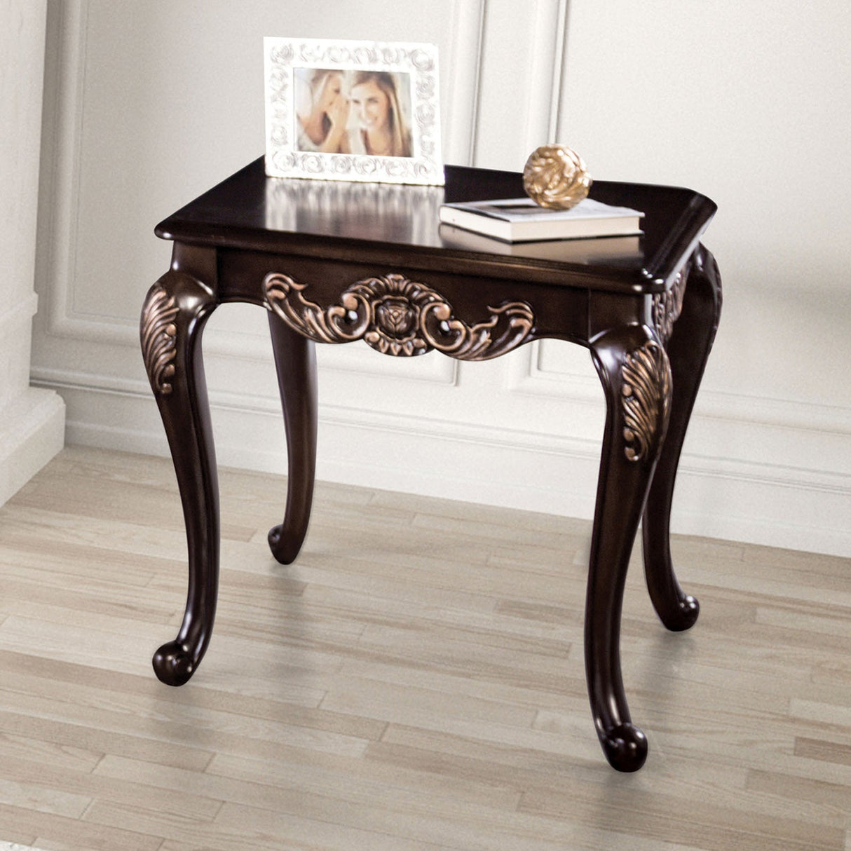 Palencia Dark Cherry End Table