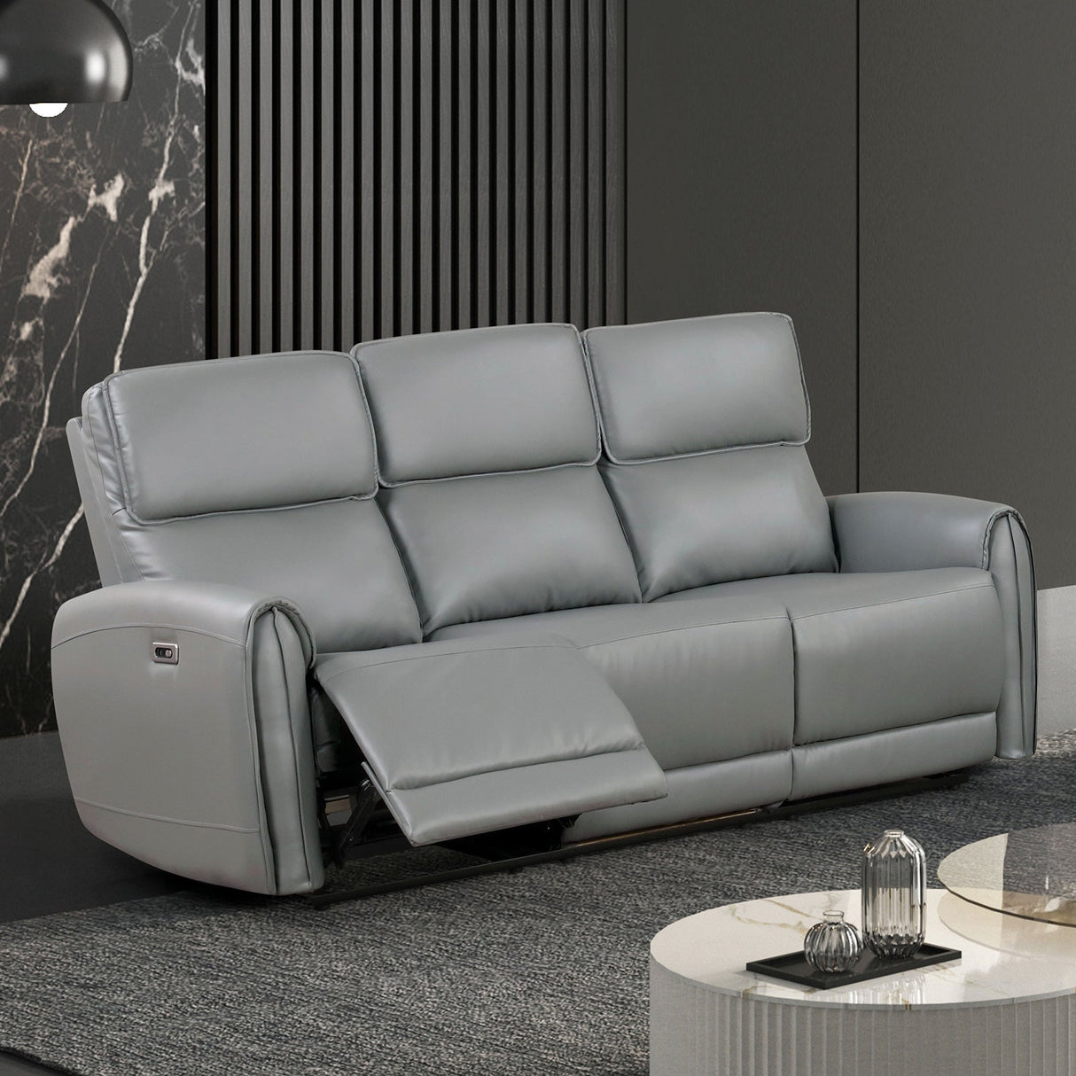 Schlieren Gray Power Sofa