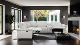 Hieronimus Light Gray Power Sectional