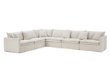 Crayford Taupe L-Sectional