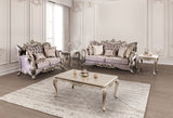 Albacete Champagne/Purple Loveseat