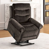 Dionysia Dark Gray Lift Chair