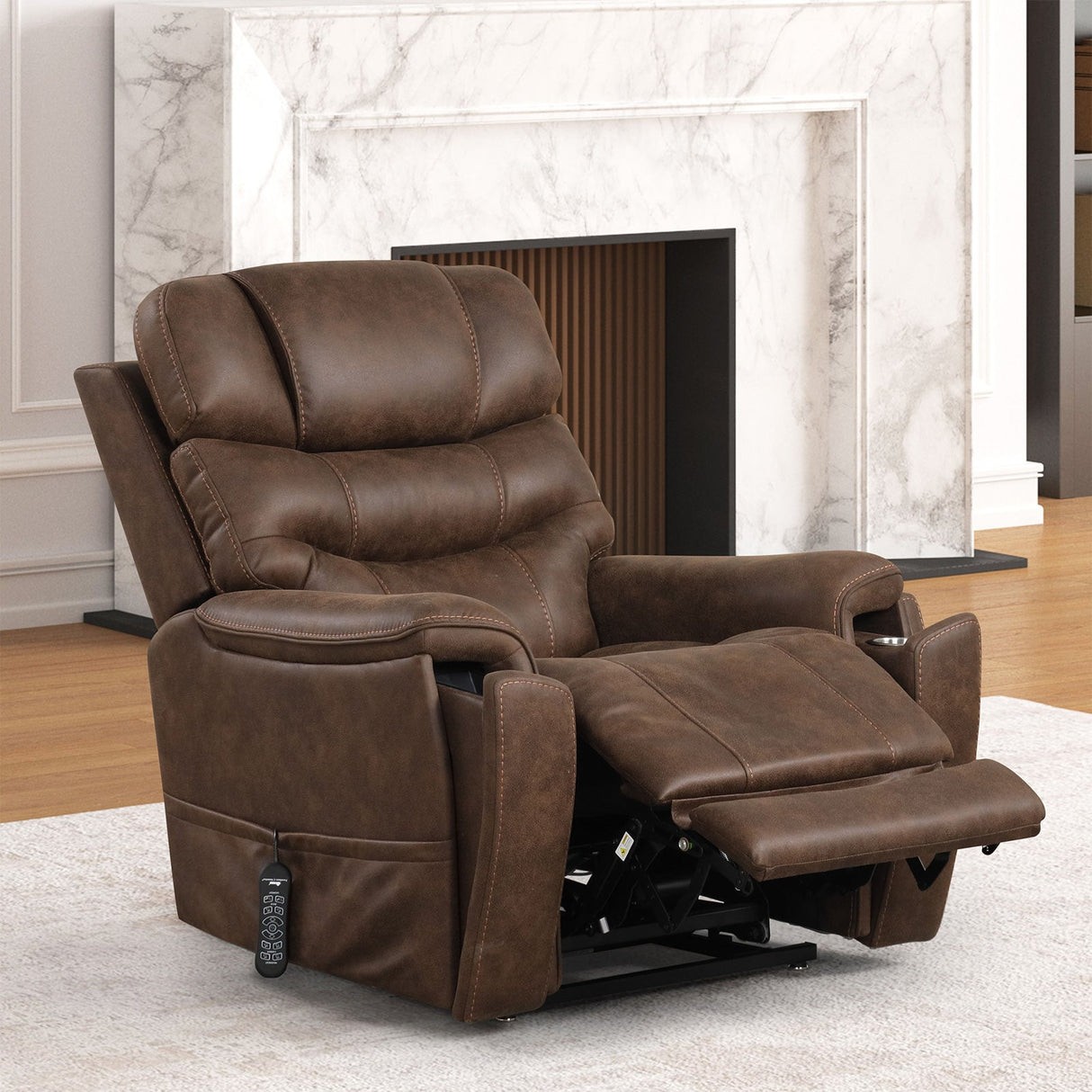 Guinevra Walnut Lift Chair