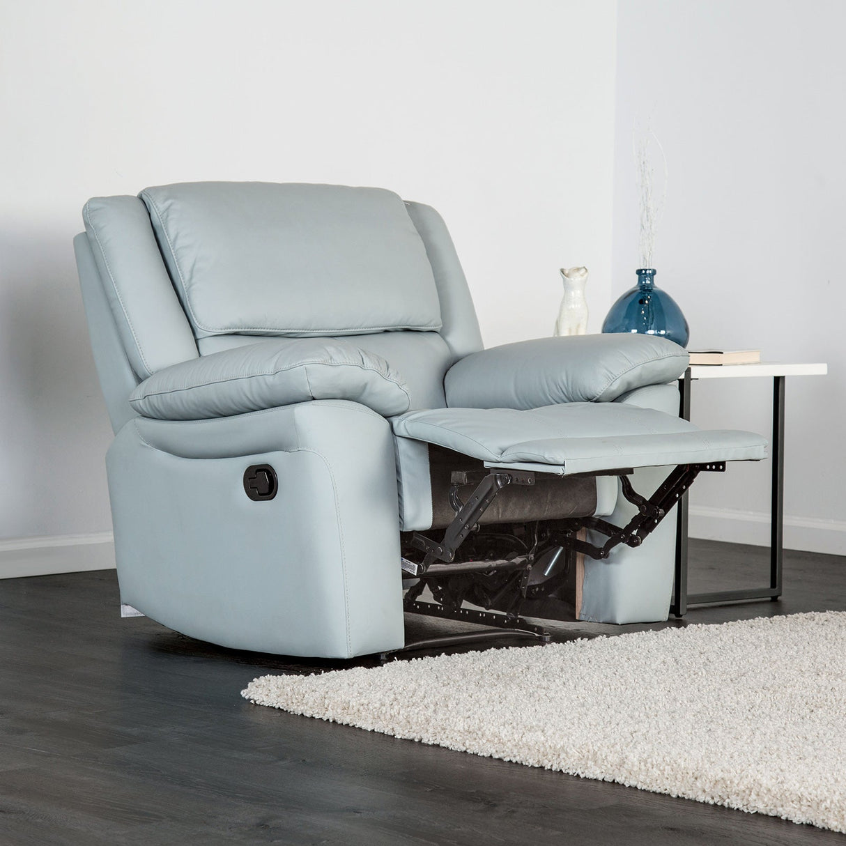 Glarus Powder Blue Recliner Chair