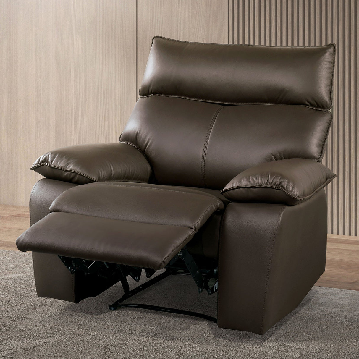 Onoria Brown Manual Recline Chair