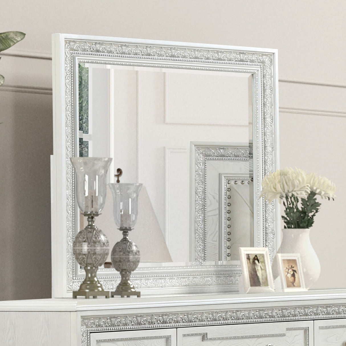 Stella Mia Creamy White Mirror