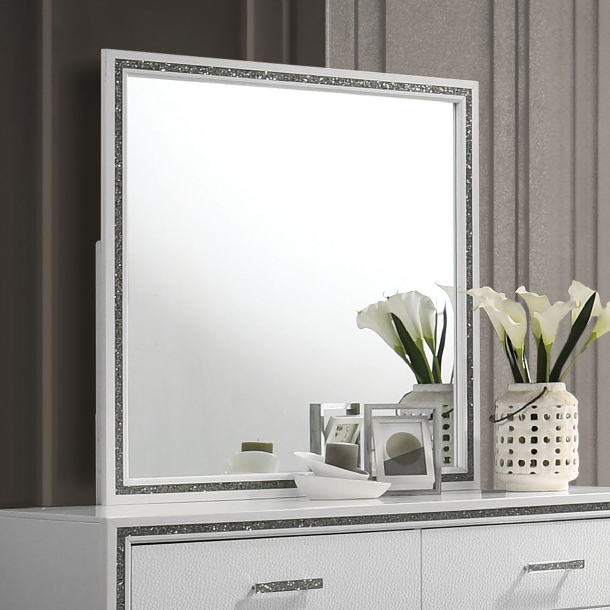 Lucida White Mirror