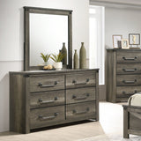 Britonale Rustic Gray 6-Drawer Dresser