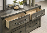 Britonale Rustic Gray 6-Drawer Dresser