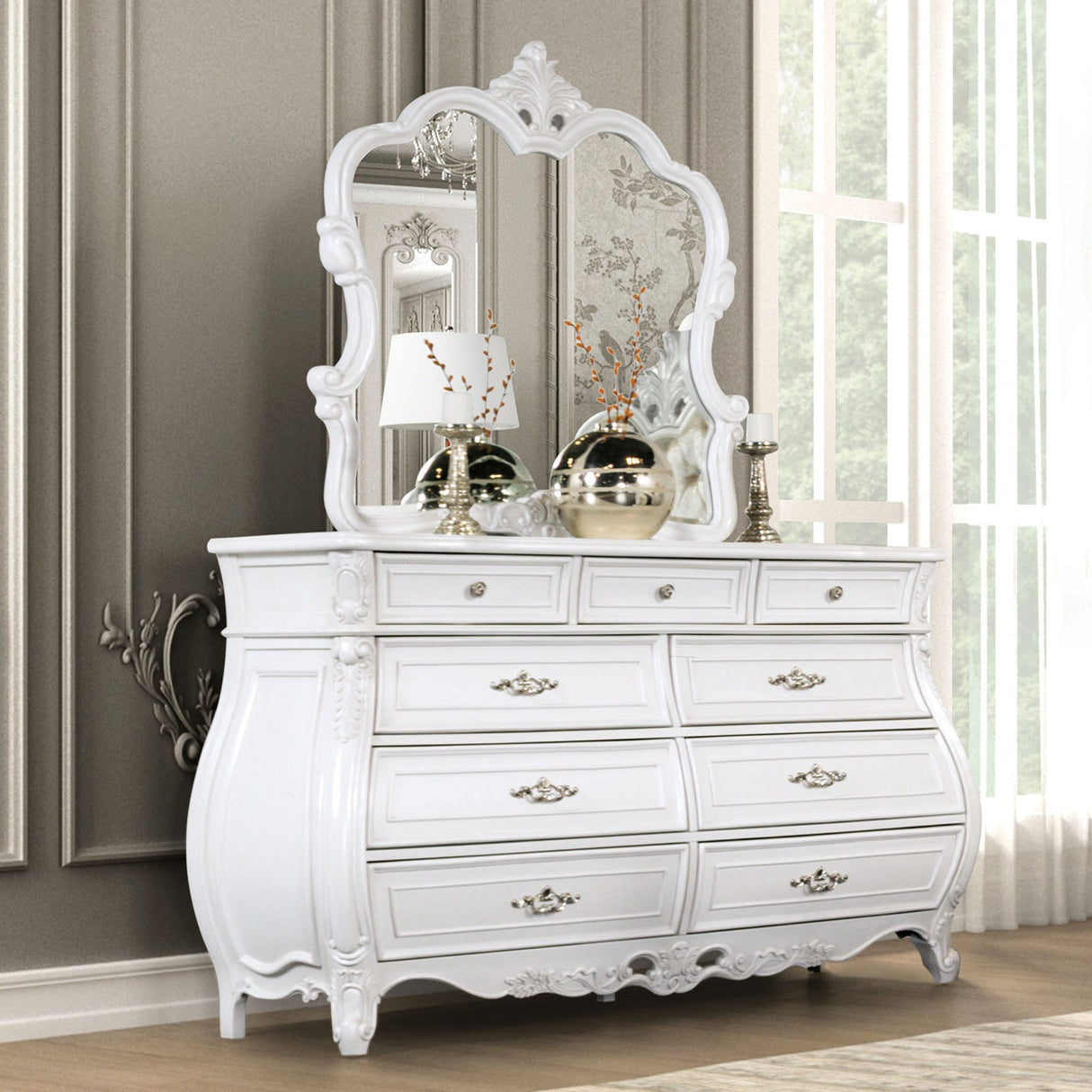 Valentini White Dresser