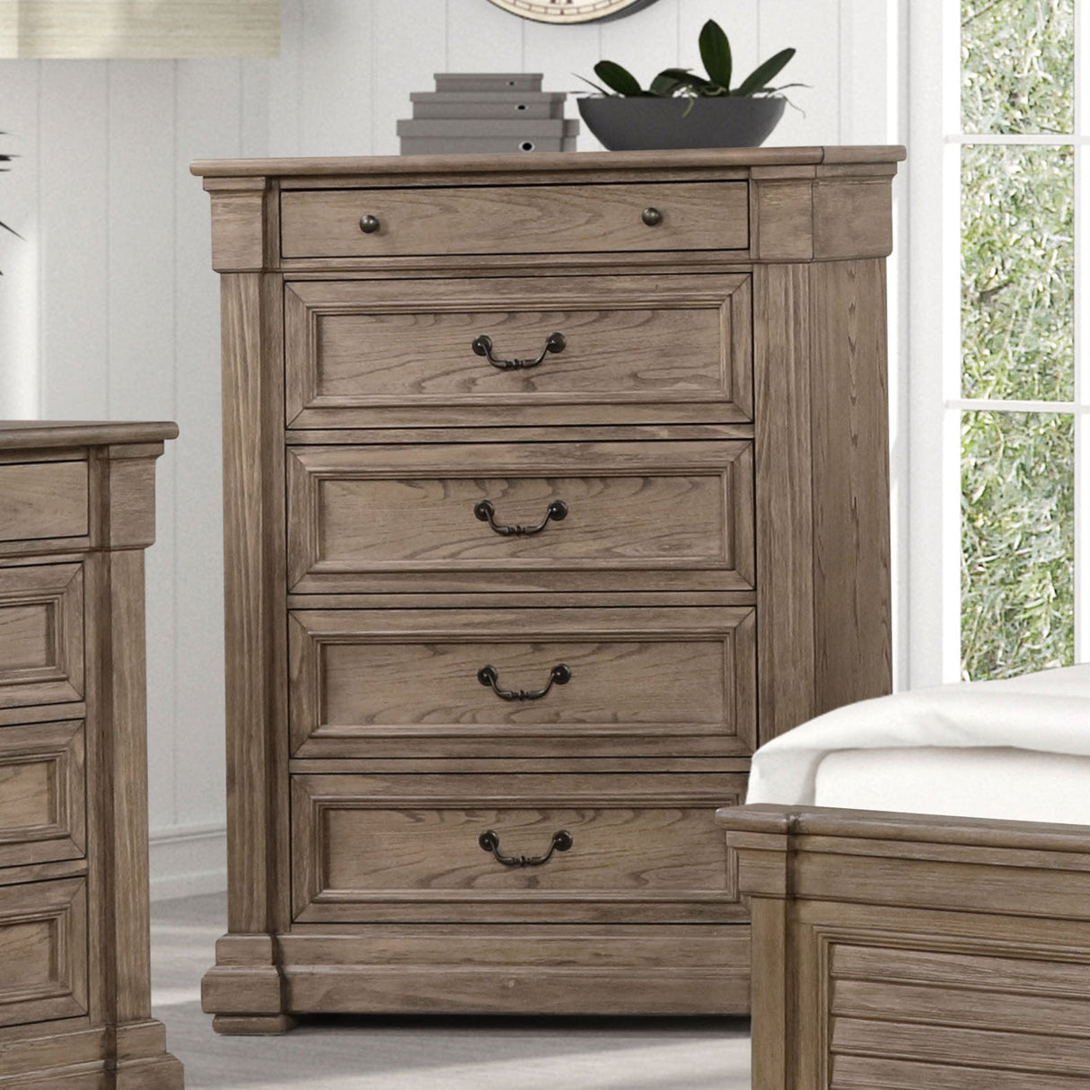 Sheringham Weathered Gray Chest