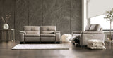 Balderico Taupe Power Reclining Sofa