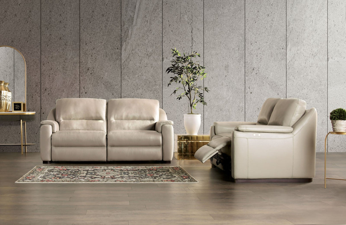 Altamura Taupe Power Sofa