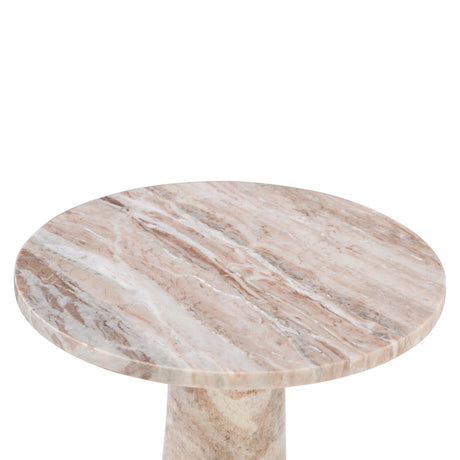Nile 38" Coffee Table in Brown Toronto Marble by Home Trends & Design at Eve Furniture