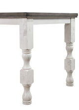 Calabria Antique White/Gray Counter Ht. Table