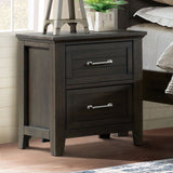 Alaina Walnut Night Stand