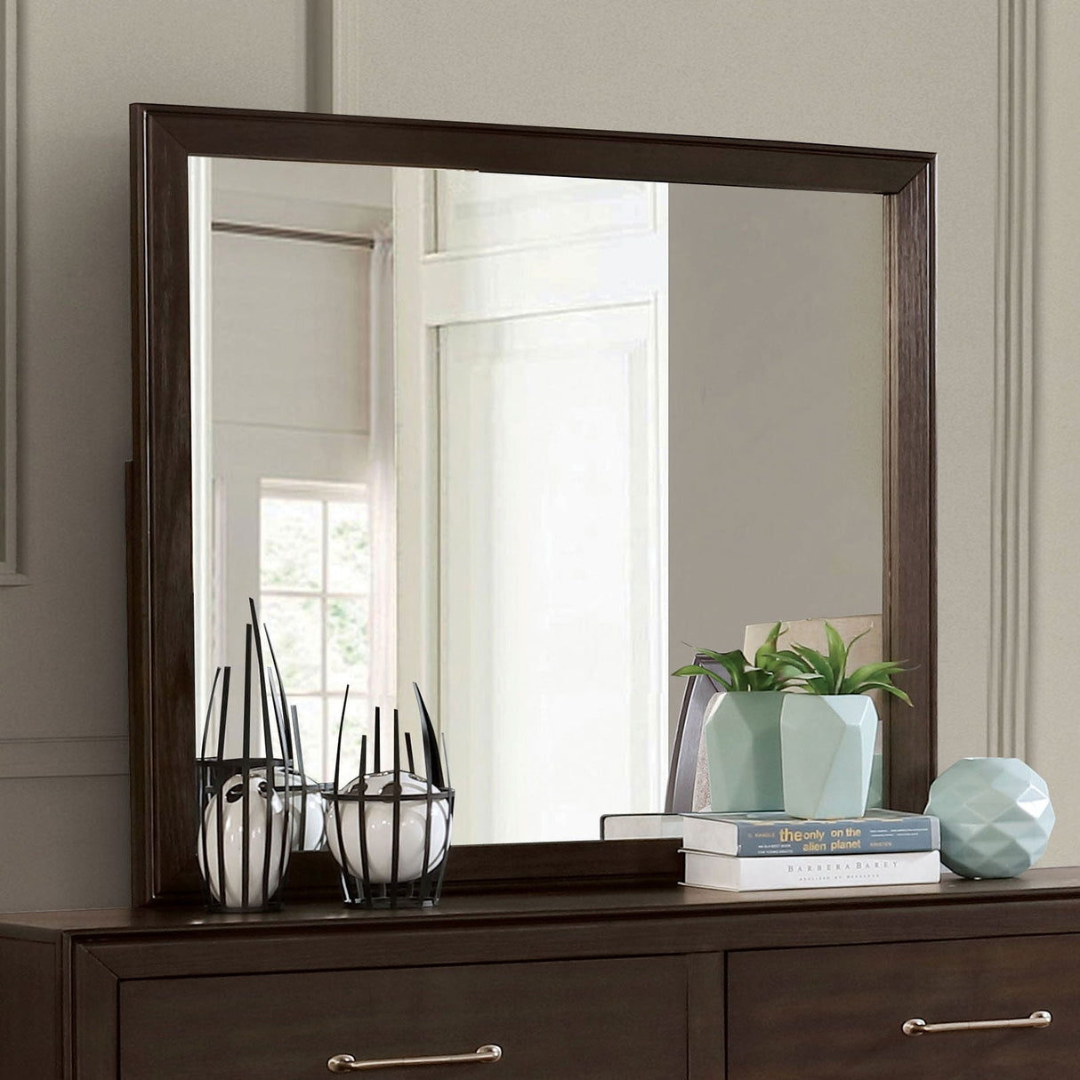 Jamie Walnut Mirror