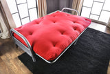 Aksel Black/Red Futon Mattress