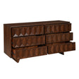 Palermo 70" Dresser in Royal Brown by Home Trends & Design at Eve Furniture