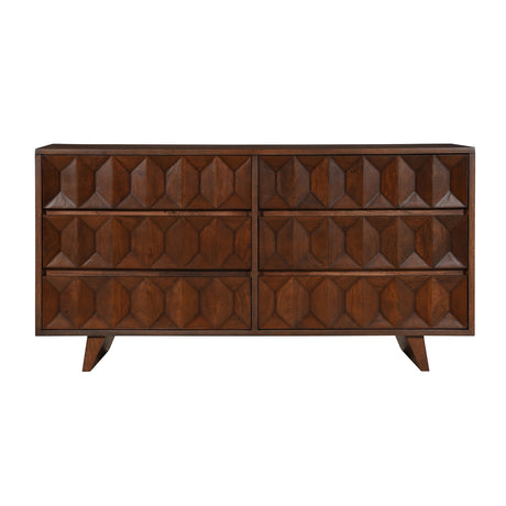 Palermo 70" Dresser in Royal Brown by Home Trends & Design at Eve Furniture