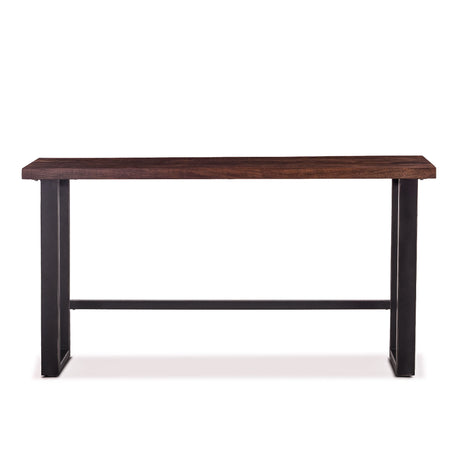 Paso Robles 70" Sofa Back Console Table in Tawny Brown by Home Trends & Design at Eve Furniture