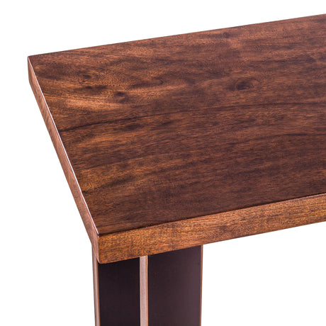 Paso Robles 70" Sofa Back Console Table in Tawny Brown by Home Trends & Design at Eve Furniture