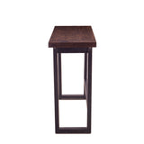 Paso Robles 70" Sofa Back Console Table in Tawny Brown