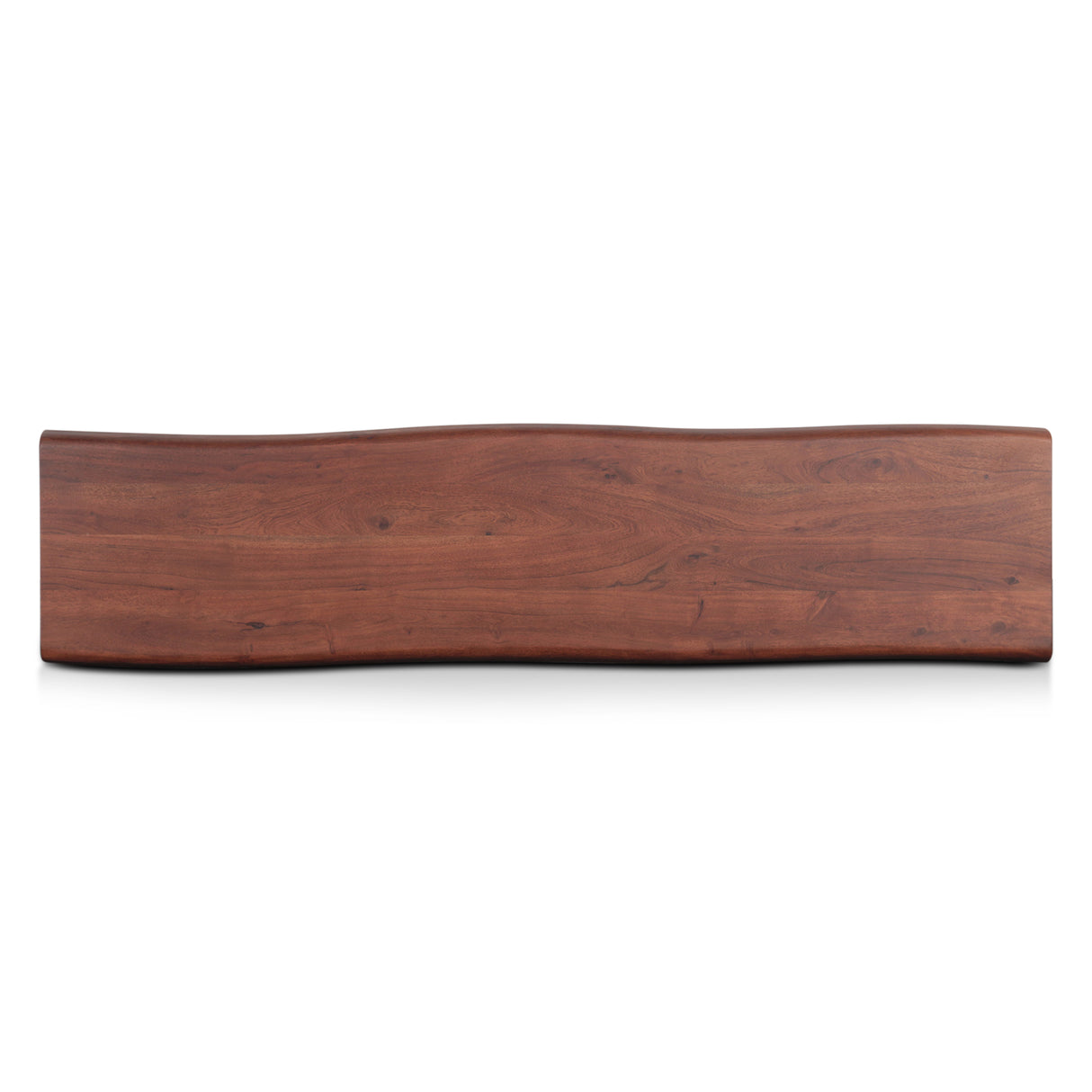 Reed 68" Bench in Light Sequoia with Gunmetal Legs by Home Trends & Design at Eve Furniture