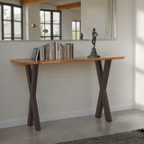 Rapallo 52" Console Table in Natural Mango Wood