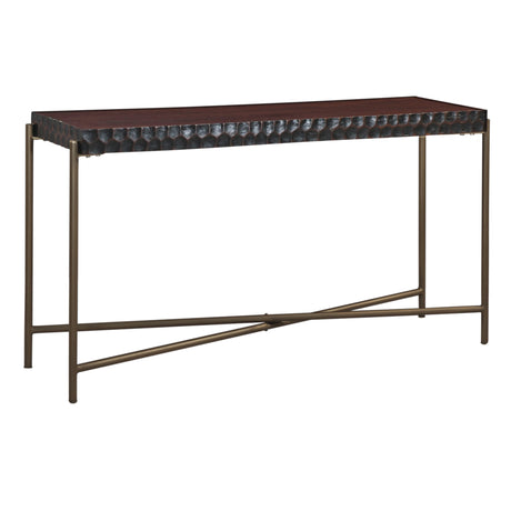 Santa Cruz 58" Console Table in Two Tone by Home Trends & Design at Eve Furniture