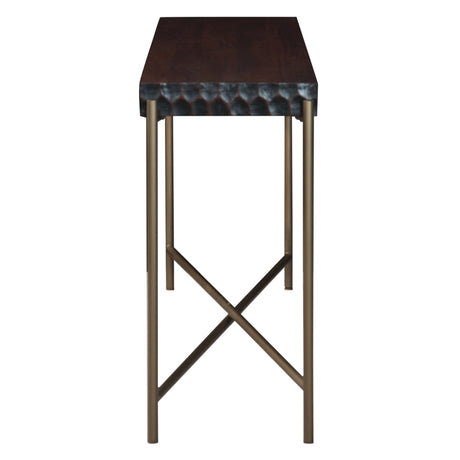 Santa Cruz 58" Console Table in Two Tone by Home Trends & Design at Eve Furniture