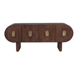 San Juan 75" Four Door Sideboard in Royal Brown