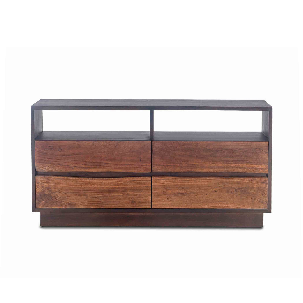 San Marino 64" Dresser in Raw Walnut and Ebony by Home Trends & Design at Eve Furniture
