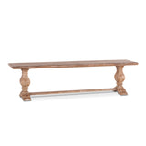 San Rafael 72" Bench in Antique Oak by Home Trends & Design at Eve Furniture