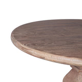 San Rafael 42" Round Dining Table in Antique Oak