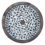 Taara Round Tray in Floral Pattern