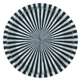 Taara Round Tray in Radial Pattern