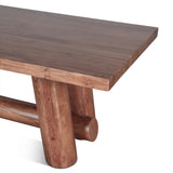 Timbers Barrel 94" Dining Table in Light Vinegar Acacia