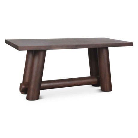 Timbers Barrel 80" Gathering Table in Vinegar Acacia by Home Trends & Design at Eve Furniture